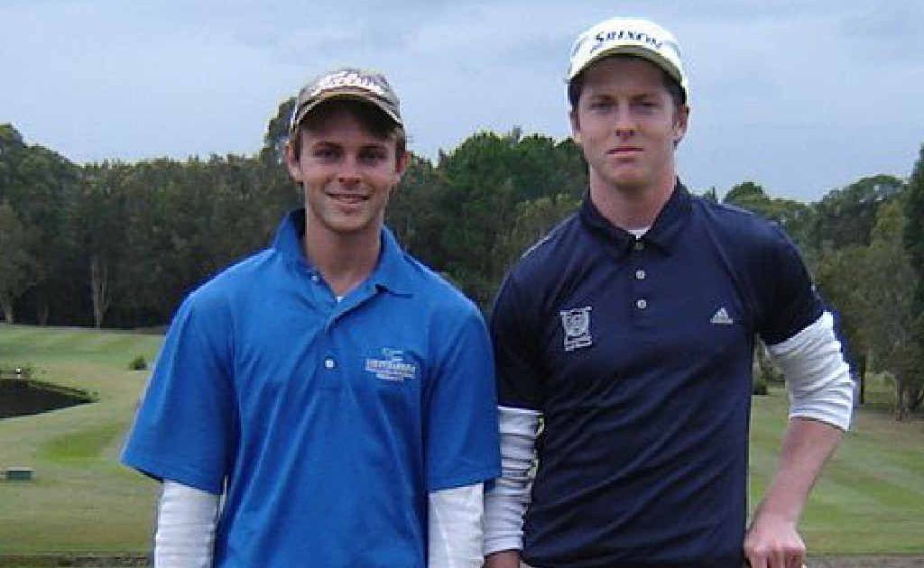 TPaul Sheehan Junior Classic winner Luke Feltis and runner-up Brandon Connor. TPaul Sheehan Junior Classic winner Luke Feltis and runner-up Brandon Connor.